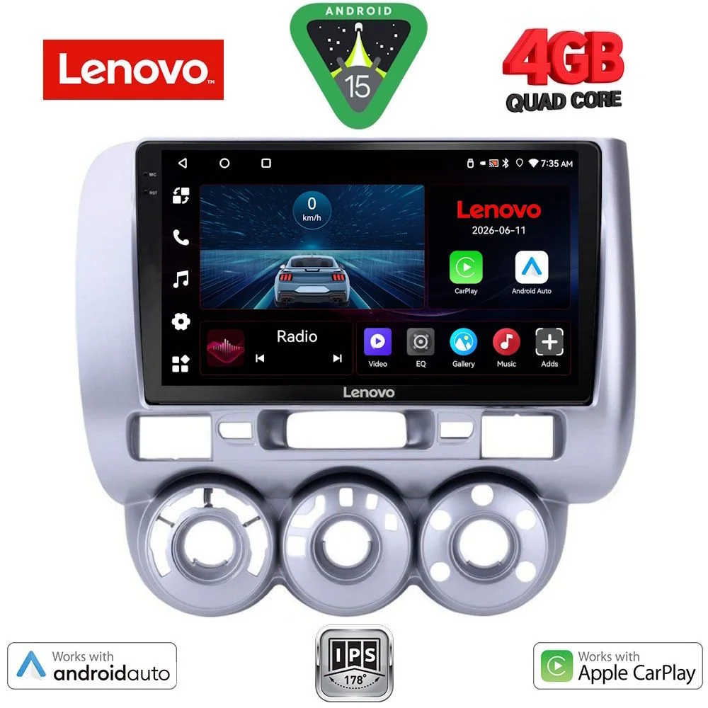 Φωτογραφία προϊόντος: LENOVO LVE 8210_CPAA A/C (9inc) MULTIMEDIA TABLET for HONDA JAZZ mod. 2002-2008