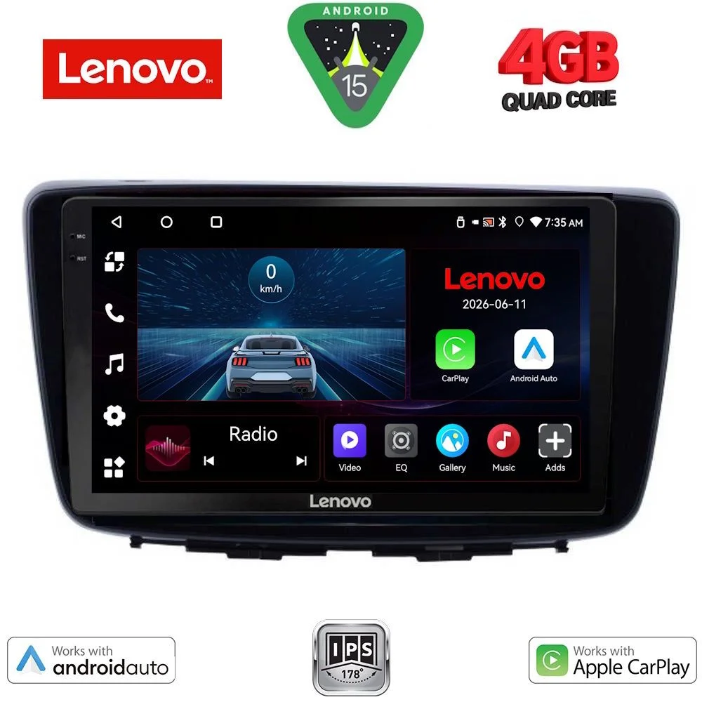 Φωτογραφία προϊόντος: LENOVO LVE 8672_CPAA (9inc) MULTIMEDIA TABLET for SUZUKI BALENO mod. 2016-2022