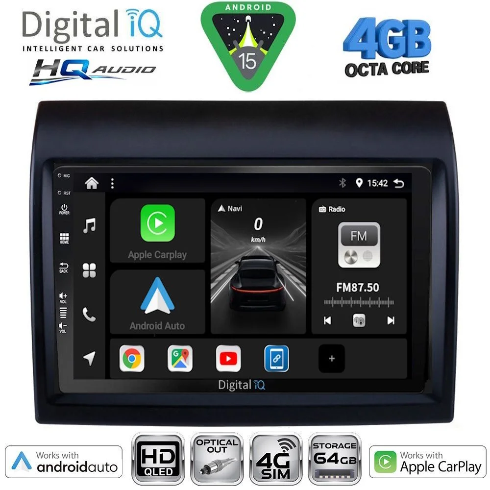 Φωτογραφία προϊόντος: DIGITAL IQ BXK 19141_CPAA (9inc) MULTIMEDIA TABLET for FIAT DUCATO – CITROEN JUMPER – PEUGEOT BOXER mod. 2011-2021