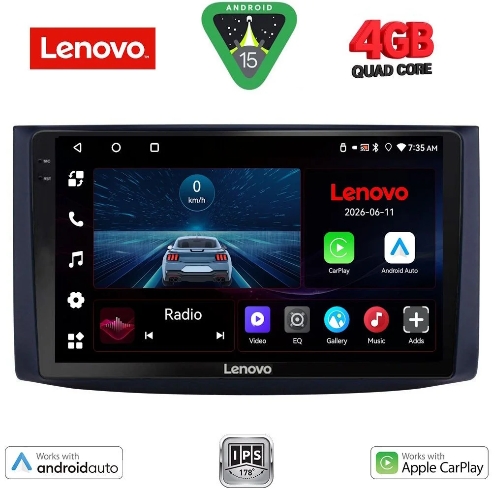 Φωτογραφία προϊόντος: LENOVO LVE 8072_CPAA (9inc) MULTIMEDIA TABLET for CHEVROLET AVEO mod. 2006-2010