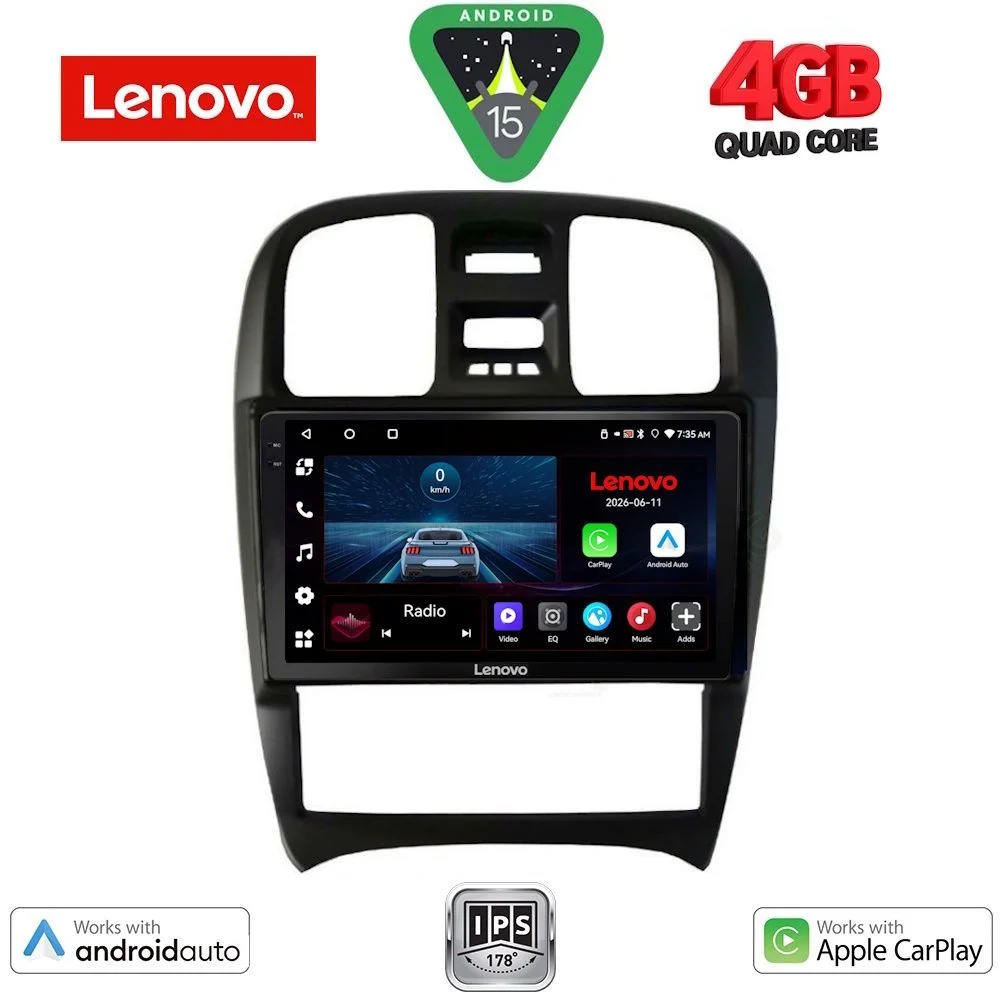Φωτογραφία προϊόντος: LENOVO LVE 8247_CPAA (9inc) MULTIMEDIA TABLET for HYUNDAI SONATA mod. 2000-2006