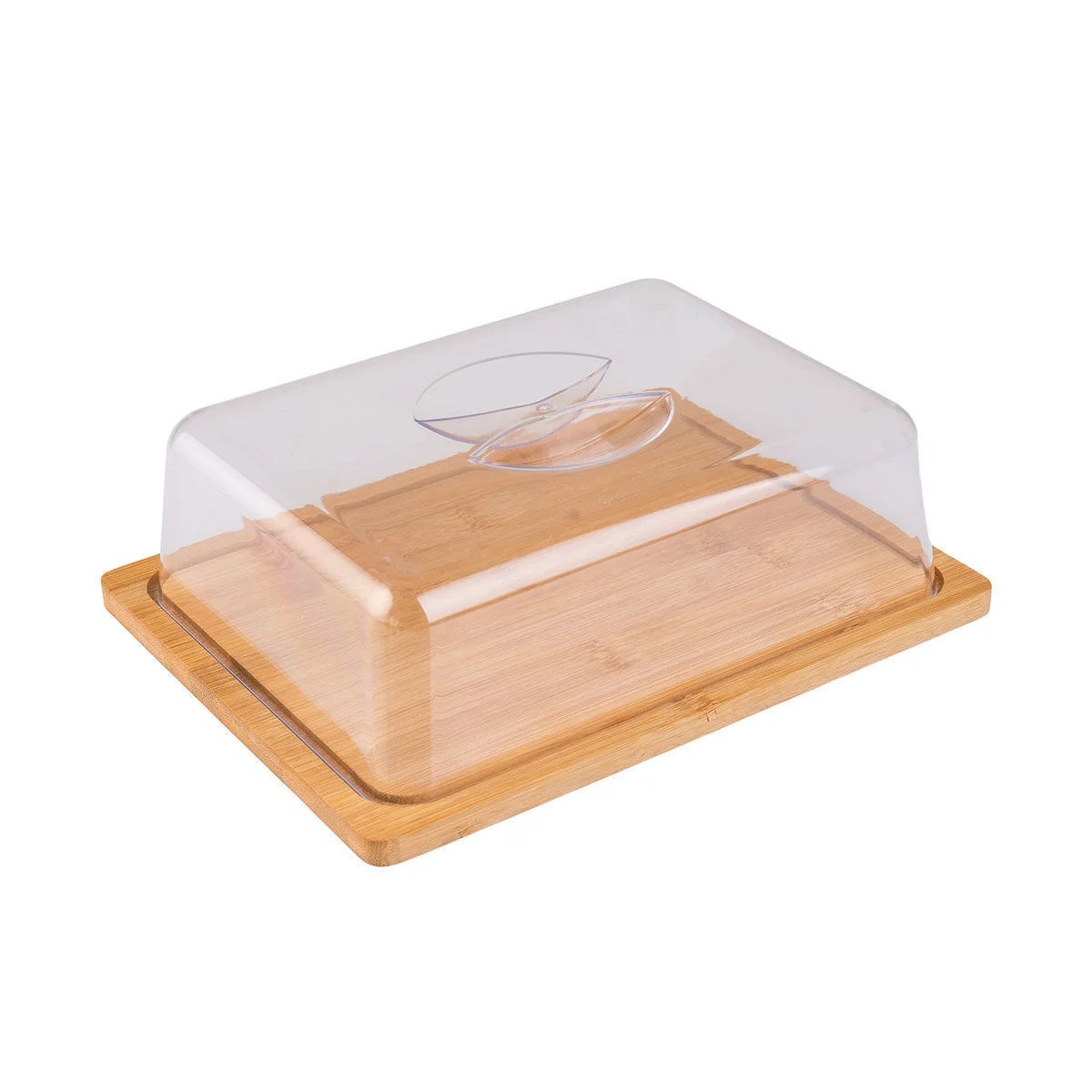 Φωτογραφία προϊόντος: ESTIA ΒΑΣΗ ΤΥΡΙΩΝ BAMBOO ESSENTIALS ΜΕ ΠΛΑΣΤΙΚΌ ΚΑΠΑΚΙ 24x18x7.5cm