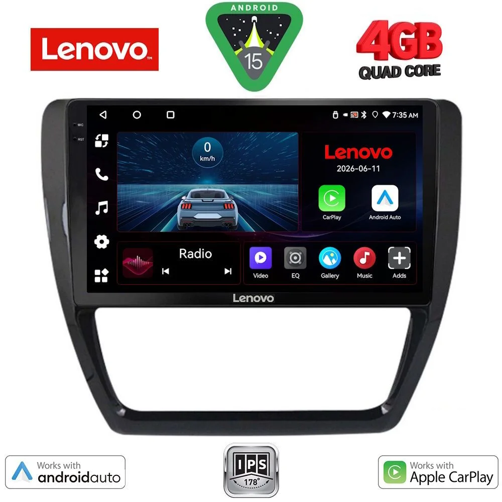 Φωτογραφία προϊόντος: LENOVO LVE 8741_CPAA (10inc) MULTIMEDIA TABLET for VW JETTA mod. 2010-2016