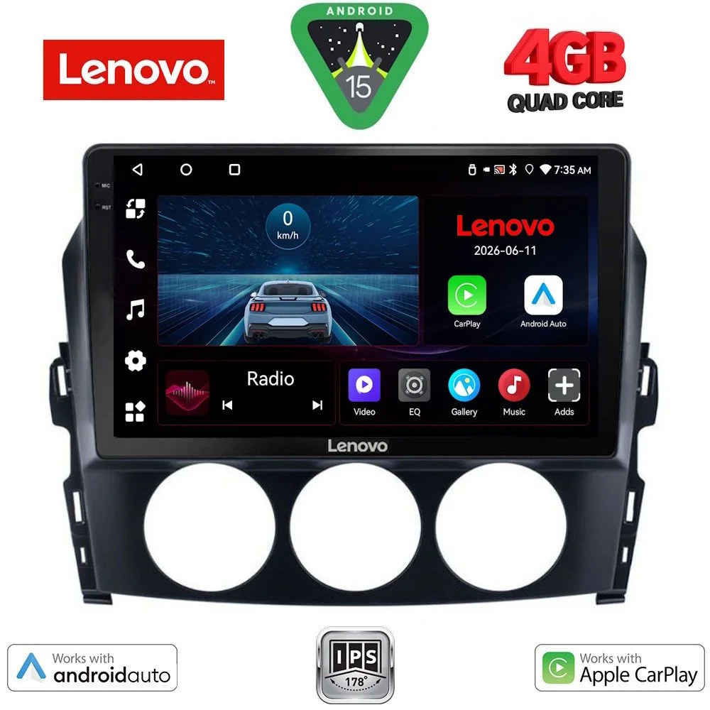 Φωτογραφία προϊόντος: LENOVO LVE 8392_CPAA (9inc) MULTIMEDIA TABLET for MAZDA MX5 mod. 2005-2015