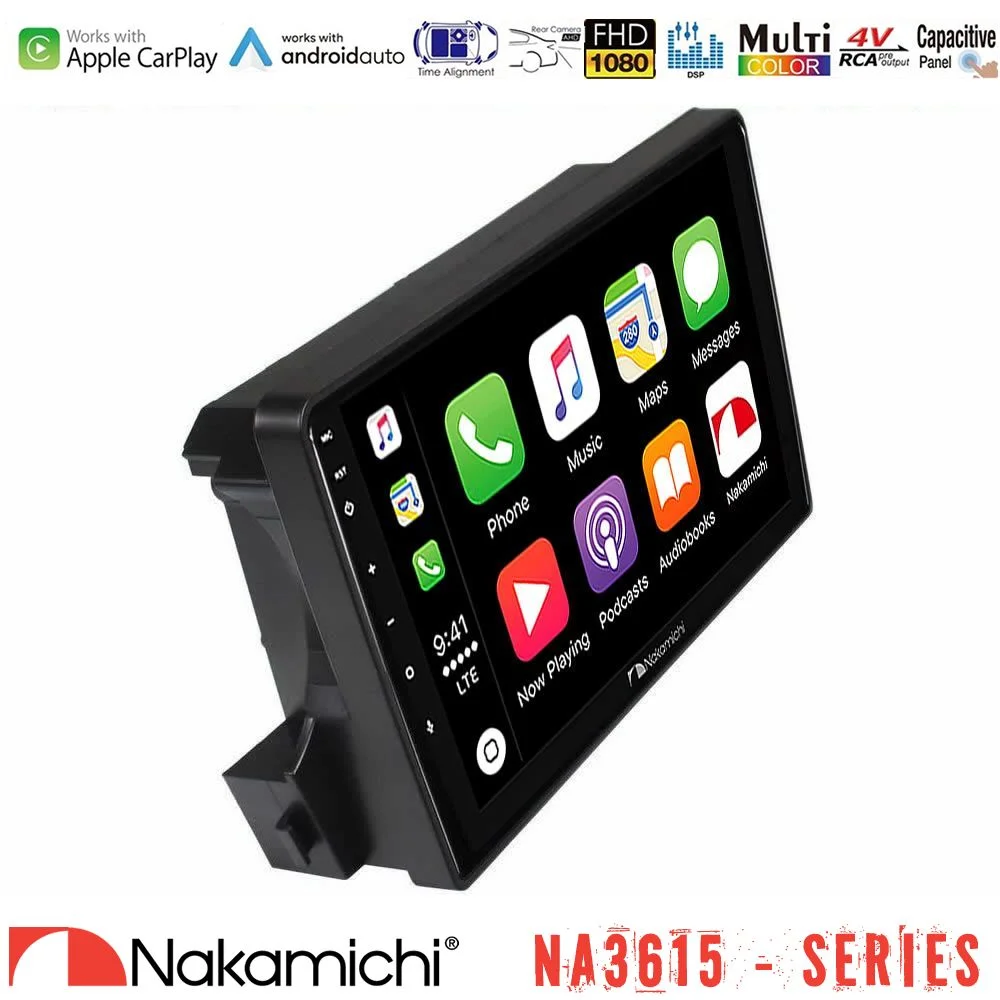 Φωτογραφία προϊόντος: Nakamichi NA3615 Series Με Wireless Carplay & Android Auto Ssangyong Actyon/Kyron 2005-2014 Media Station Tablet 9