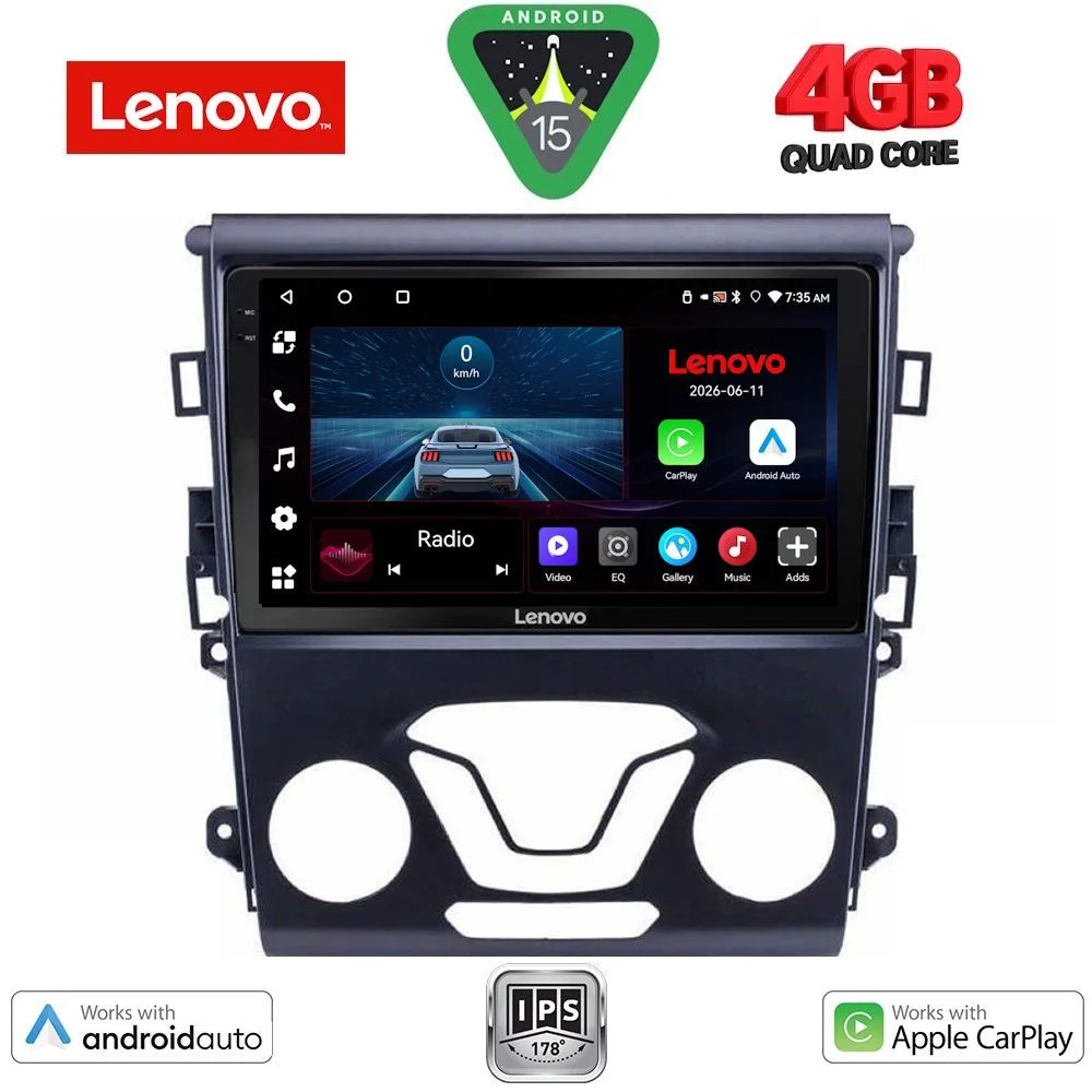 Φωτογραφία προϊόντος: LENOVO LVE 8164_CPAA A/C (9inc) MULTIMEDIA TABLET for FORD MONDEO mod. 2014-2023