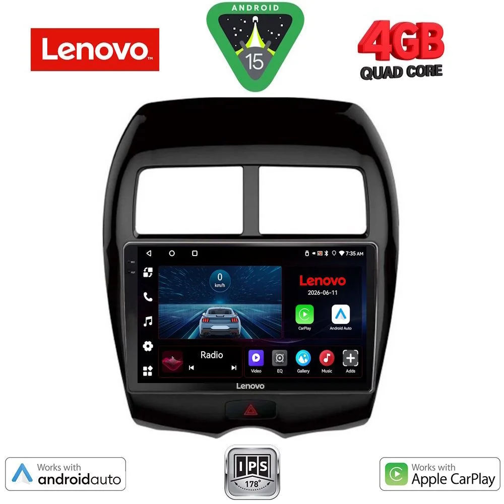 Φωτογραφία προϊόντος: LENOVO LVE 8430_CPAA (10inc) MULTIMEDIA TABLET for MITSUBISHI ASX mod. 2009-2020 - PEUGEOT 4008 mod. 2012-2018