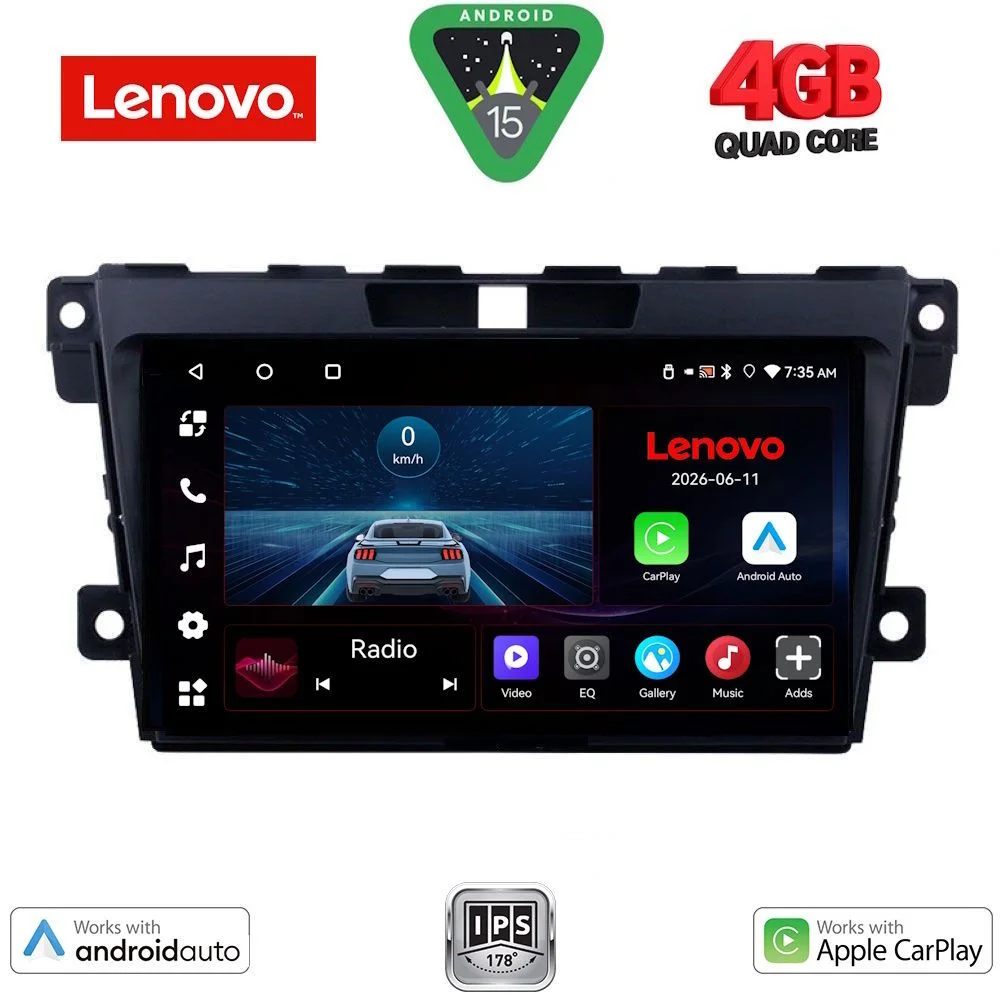 Φωτογραφία προϊόντος: LENOVO LVE 8389_CPAA (9inc) MULTIMEDIA TABLET for MAZDA CX7 mod. 2006-2012