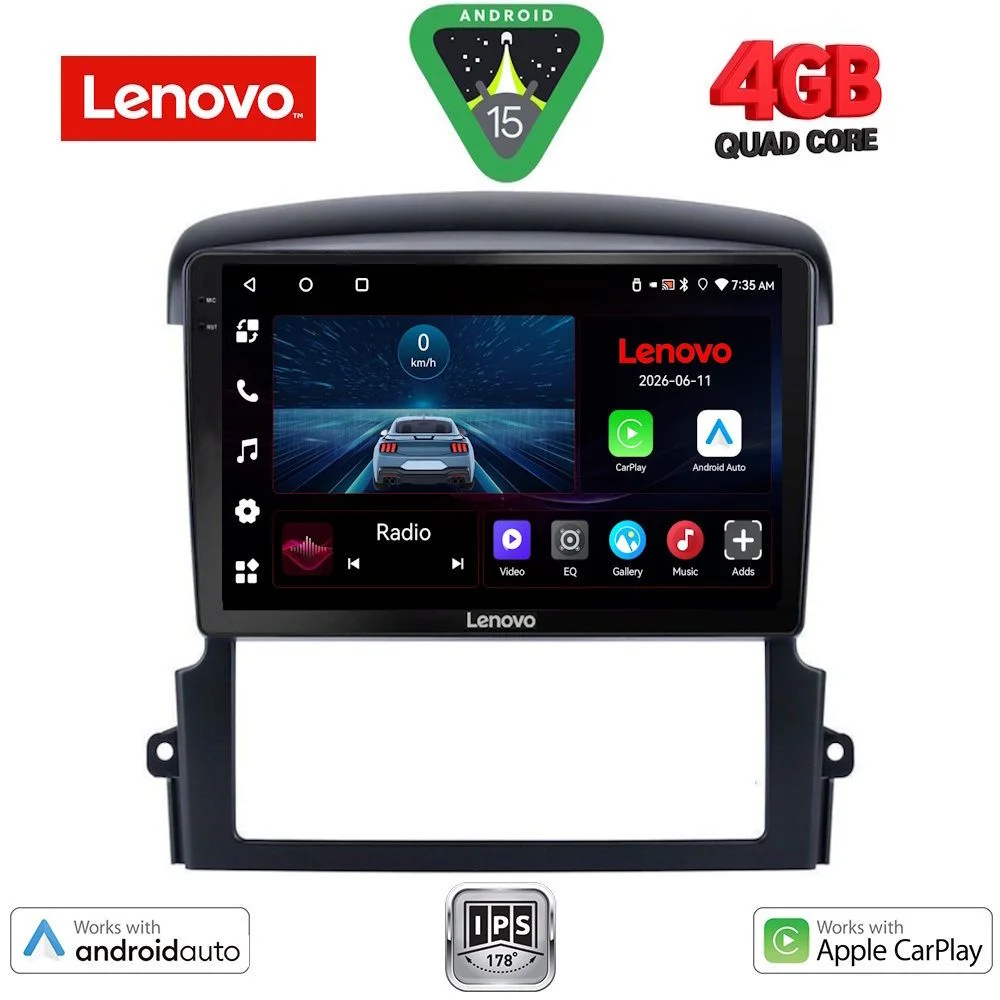 Φωτογραφία προϊόντος: LENOVO LVE 8317_CPAA (9inc) MULTIMEDIA TABLET for KIA SORENTO mod. 2006-2009