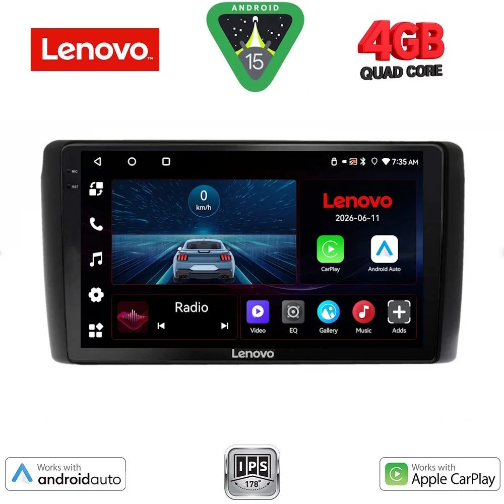 Φωτογραφία προϊόντος: LENOVO LVE 8472_CPAA (9inc) MULTIMEDIA TABLET for NISSAN LEAF mod. 2009-2017
