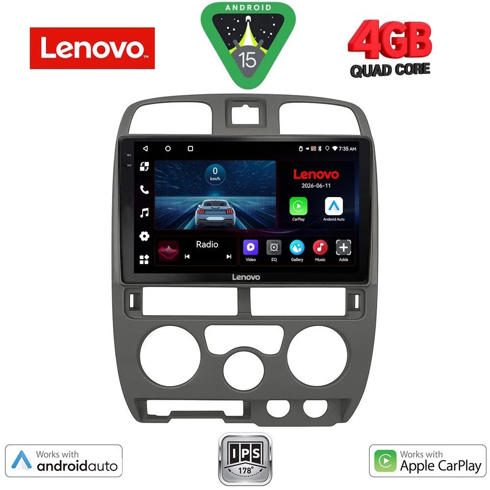 Φωτογραφία προϊόντος: LENOVO LVE 8253GR_CPAA (9inc) MULTIMEDIA TABLET for ISUZU D-MAX mod. 2002-2008 (GREY)