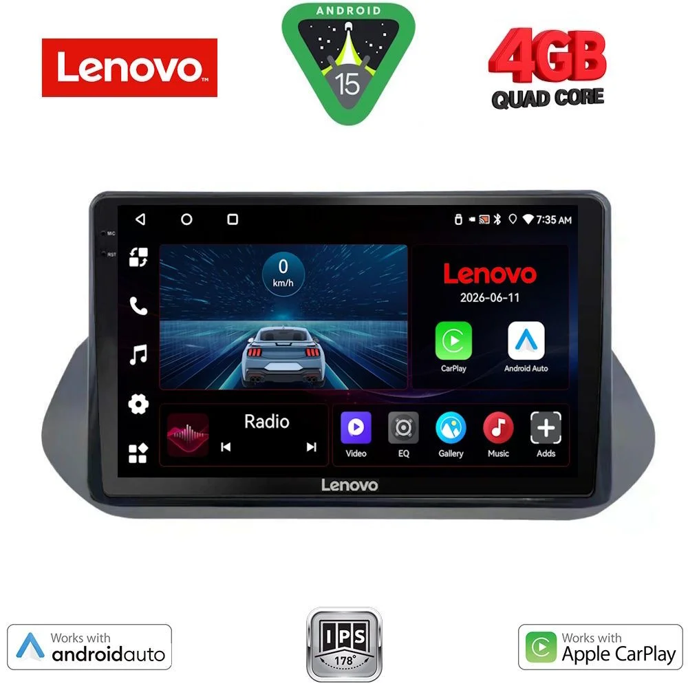 Φωτογραφία προϊόντος: LENOVO LVE 8469_CPAA (10inc) MULTIMEDIA TABLET for NISSAN QASHQAI mod. 2021-2024