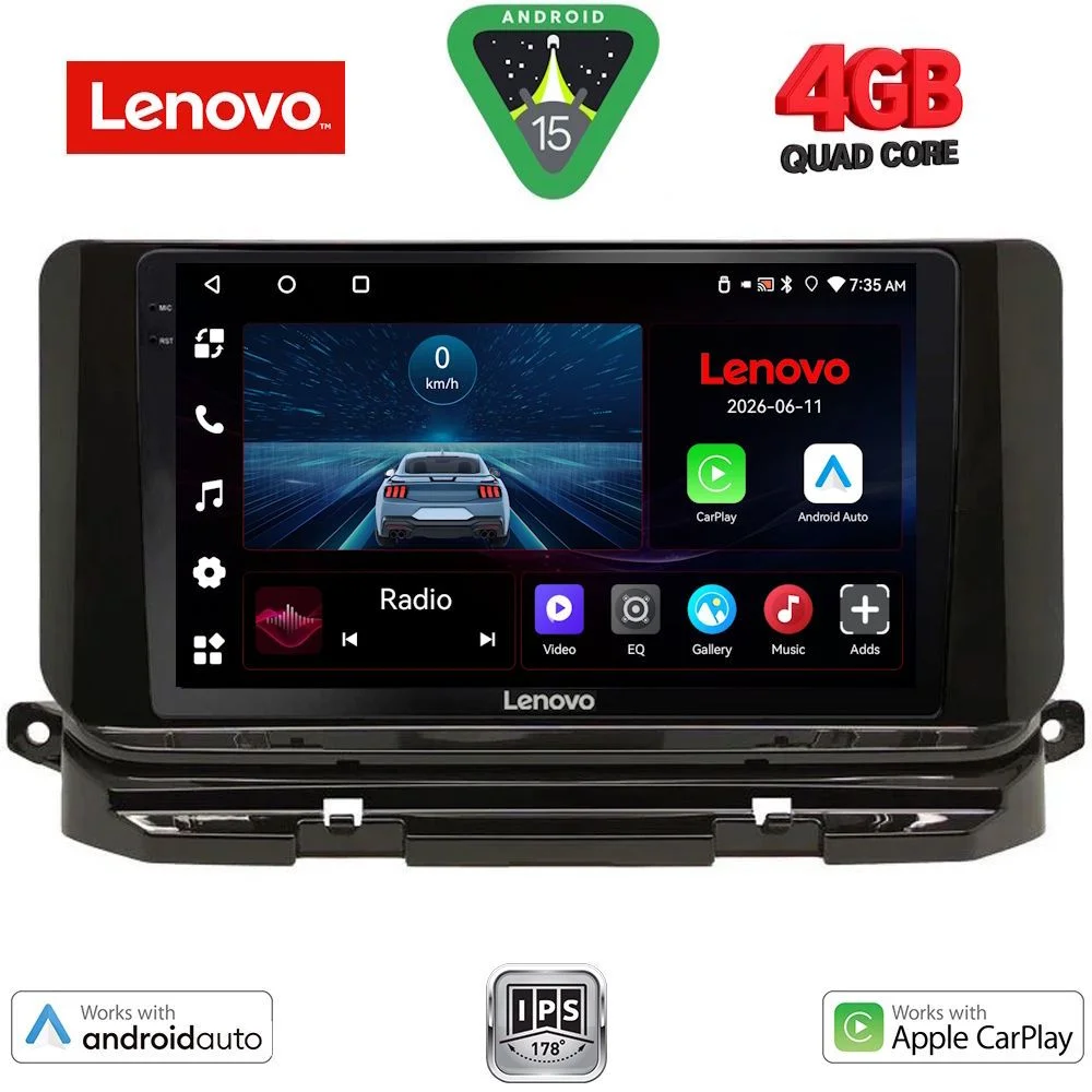 Φωτογραφία προϊόντος: LENOVO LVE 8598_CPAA (10inc) MULTIMEDIA TABLET for SKODA OCTAVIA 8 mod. 2021-2026