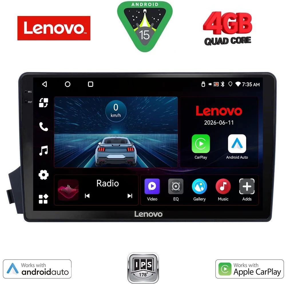 Φωτογραφία προϊόντος: LENOVO LVE 8650_CPAA (9inc) MULTIMEDIA TABLET for SSANGYONG ACTYON - KYRON mod. 2006-2015