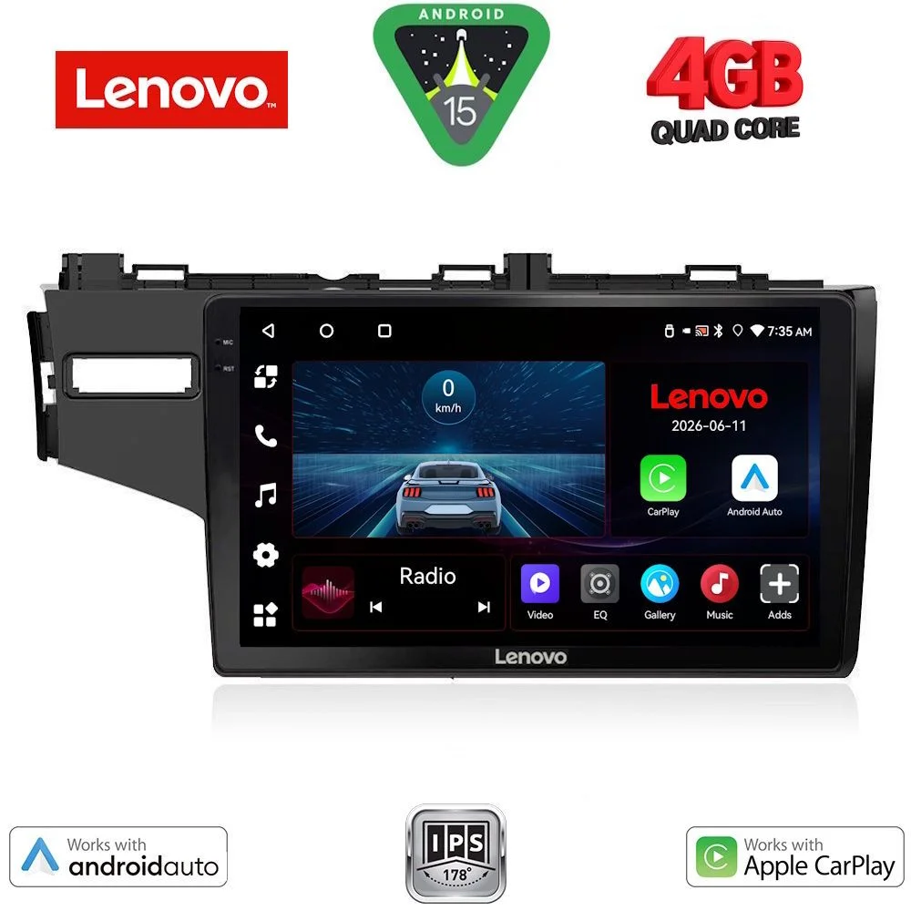 Φωτογραφία προϊόντος: LENOVO LVE 8212_CPAA (10inc) MULTIMEDIA TABLET for HONDA JAZZ mod. 2013-2019