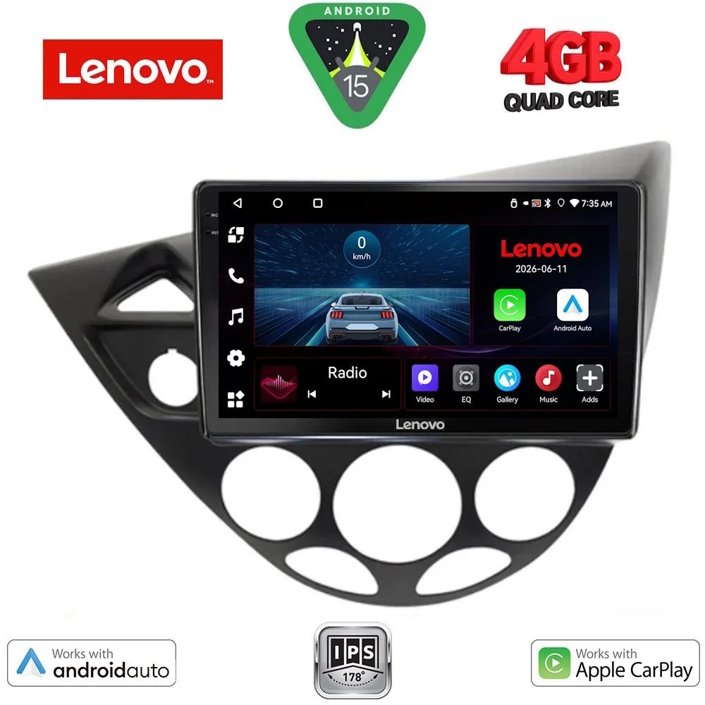 Φωτογραφία προϊόντος: LENOVO LVE 8169_CPAA (9inc) MULTIMEDIA TABLET for FORD FOCUS mod. 1998-2004