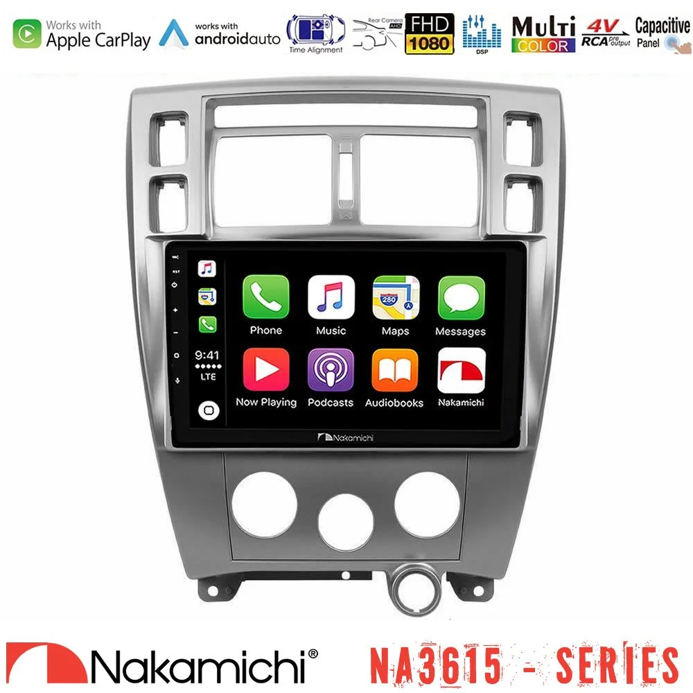Φωτογραφία προϊόντος: Nakamichi NA3615 Series Με Wireless Carplay & Android Auto Hyundai Tucson Media Station Tablet 9