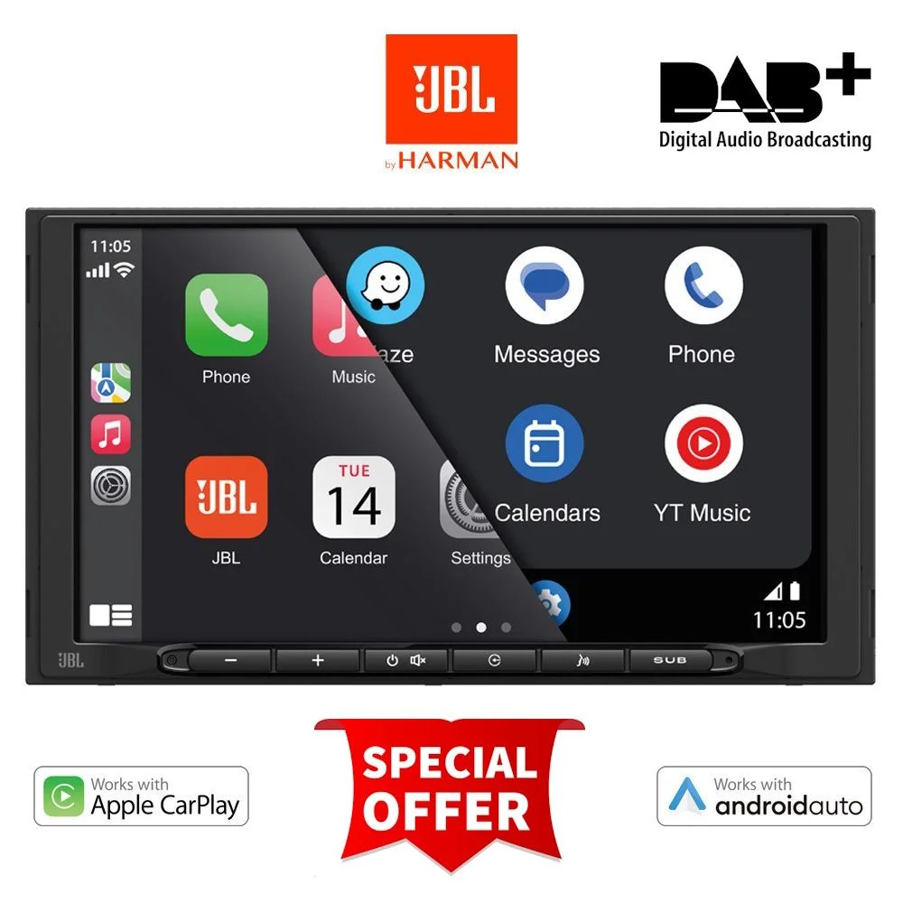 Φωτογραφία προϊόντος: JBL LEGEND 700D (7” Touchscreen Multimedia Receiver with DAB+)