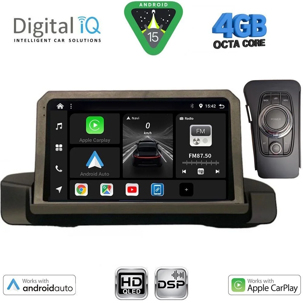 Φωτογραφία προϊόντος: DIGITAL IQ BXF 16044_CPAA (9inc) MULTIMEDIA TABLET for BMW S.3 (E90-91-92) mod. 2005-2012