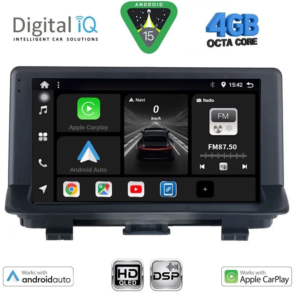 Φωτογραφία προϊόντος: DIGITAL IQ BXF 16012_CPAA (9inc) MULTIMEDIA TABLET for AUDI Q3 mod. 2012-2018 (High Version)