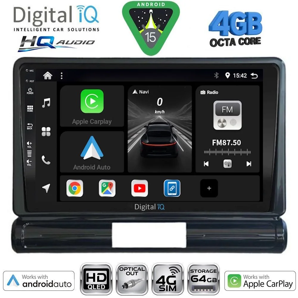 Φωτογραφία προϊόντος: DIGITAL IQ BXK 19093L_CPAA (9inc) MULTIMEDIA TABLET for CITROEN C3 - DS3 mod. 2016-2024 Low Version