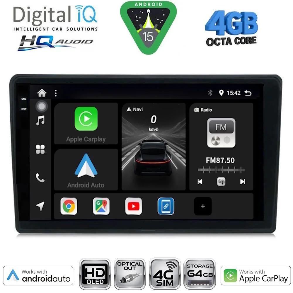 Φωτογραφία προϊόντος: DIGITAL IQ BXK 19020_CPAA (9inc) MULTIMEDIA TABLET for ALFA ROMEO 159 – SPIDER – BRERA mod. 2004-2012
