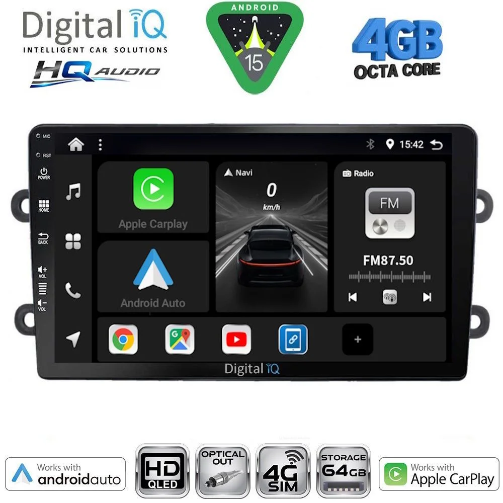 Φωτογραφία προϊόντος: DIGITAL IQ BXK 19102_CPAA (9inc) MULTIMEDIA TABLET for DACIA DUSTER mod. 2012-2019