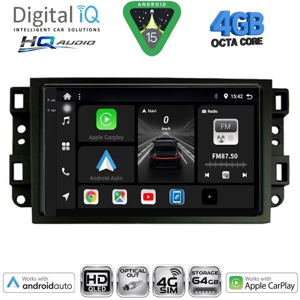 Φωτογραφία προϊόντος: DIGITAL IQ BXK 19070_CPAA (10inc) MULTIMEDIA TABLET for CHEVROLET ALL mod. 2004-2011