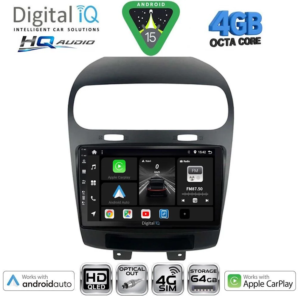 Φωτογραφία προϊόντος: DIGITAL IQ BXK 19144_CPAA (9inc) MULTIMEDIA TABLET for FIAT FREEMONT mod. 2008-2020