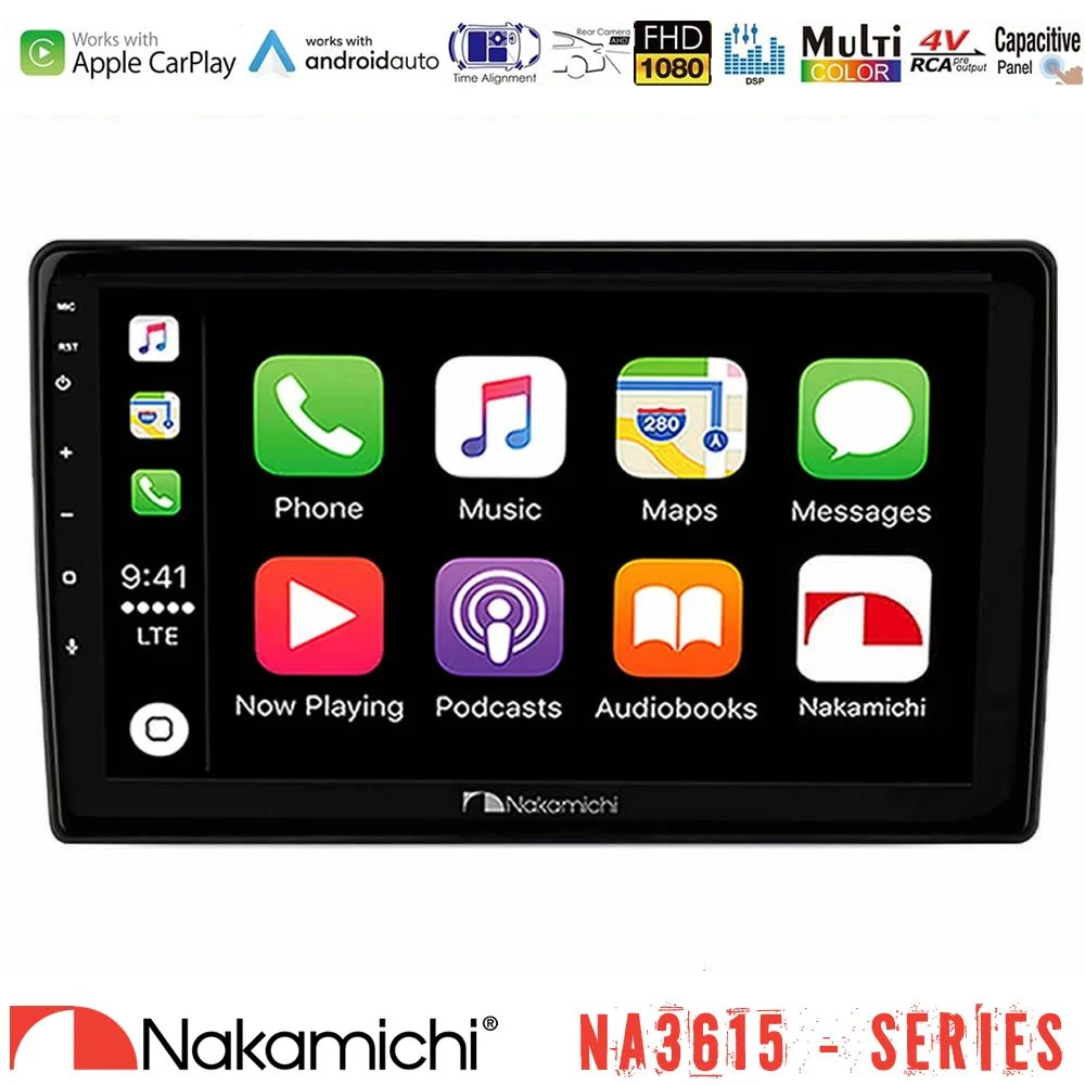Φωτογραφία προϊόντος: Nakamichi NA3615 Series Με Wireless Carplay & Android Auto Hyundai H1 2009-2015 Media Station Tablet 9