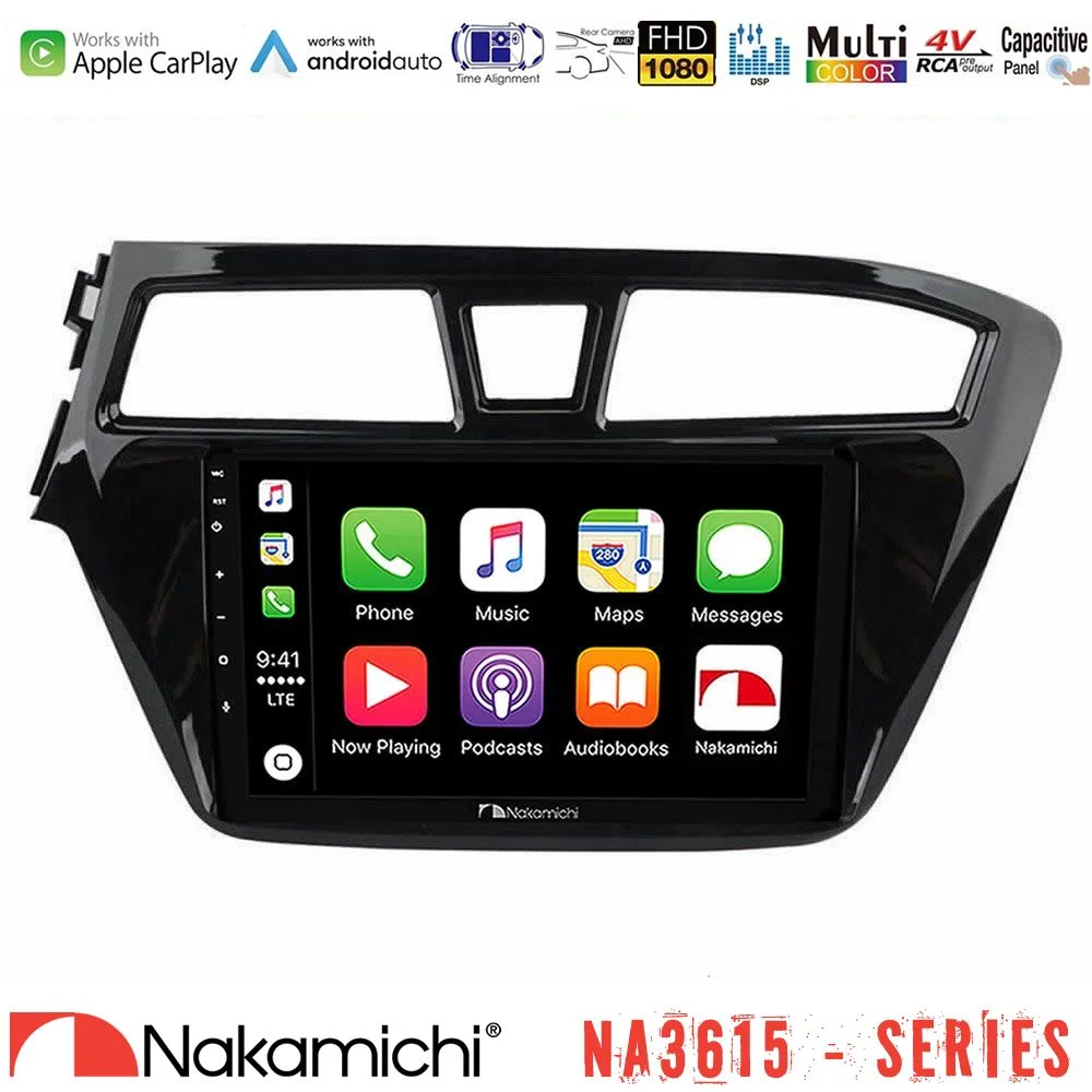 Φωτογραφία προϊόντος: Nakamichi NA3615 Series Με Wireless Carplay & Android Auto Hyundai i20 2014-2018 Media Station Tablet 9