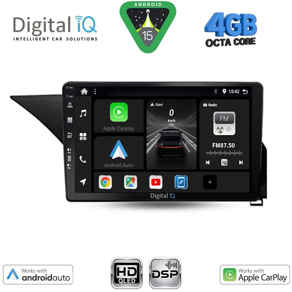 Φωτογραφία προϊόντος: DIGITAL IQ BXF 16409_CPAA (10inc) MULTIMEDIA TABLET for MERCEDES E (W212) mod. 2009-2016