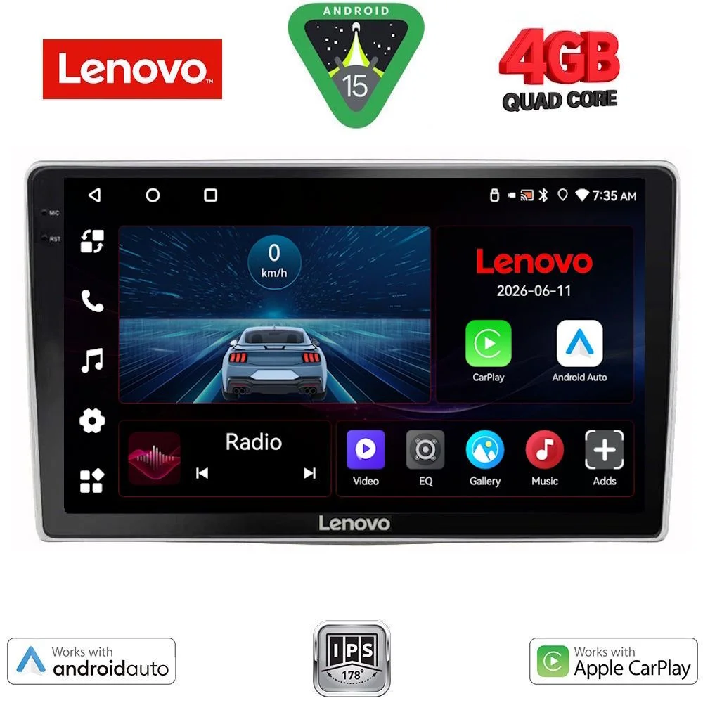 Φωτογραφία προϊόντος: LENOVO LVE 8028_CPAA (9inc) MULTIMEDIA TABLET for ALFA ROMEO MITO mod. 2008-2018