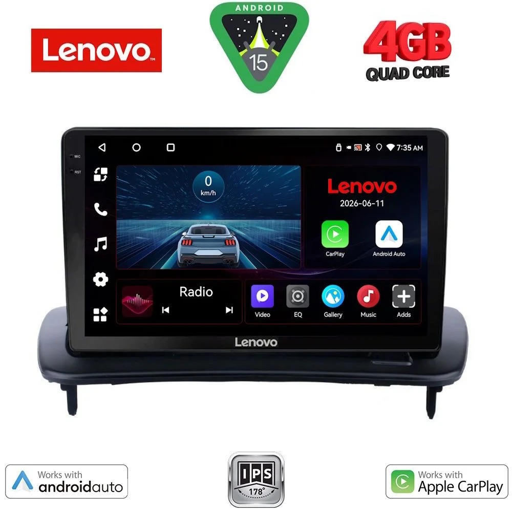 Φωτογραφία προϊόντος: LENOVO LVE 8783_CPAA (9inc) MULTIMEDIA TABLET for VOLVO C30 - S40 mod. 2005-2013