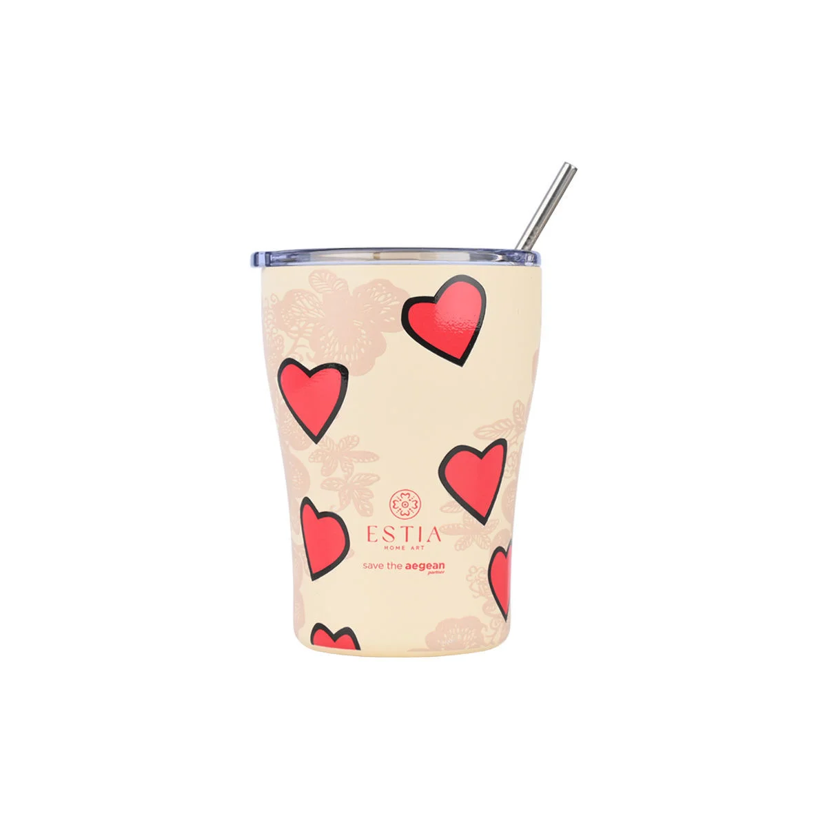 Φωτογραφία προϊόντος: ESTIA ΘΕΡΜΟΣ COFFEE MUG SAVE THE AEGEAN 350ml TENDER LACE