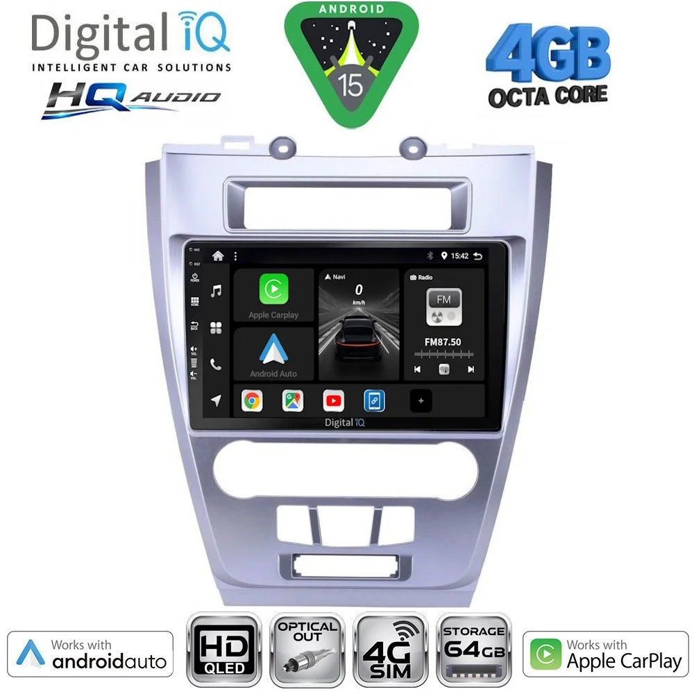 Φωτογραφία προϊόντος: DIGITAL IQ BXK 19159_CPAA (10inc) MULTIMEDIA TABLET for FORD FUSION mod. 2012-2017