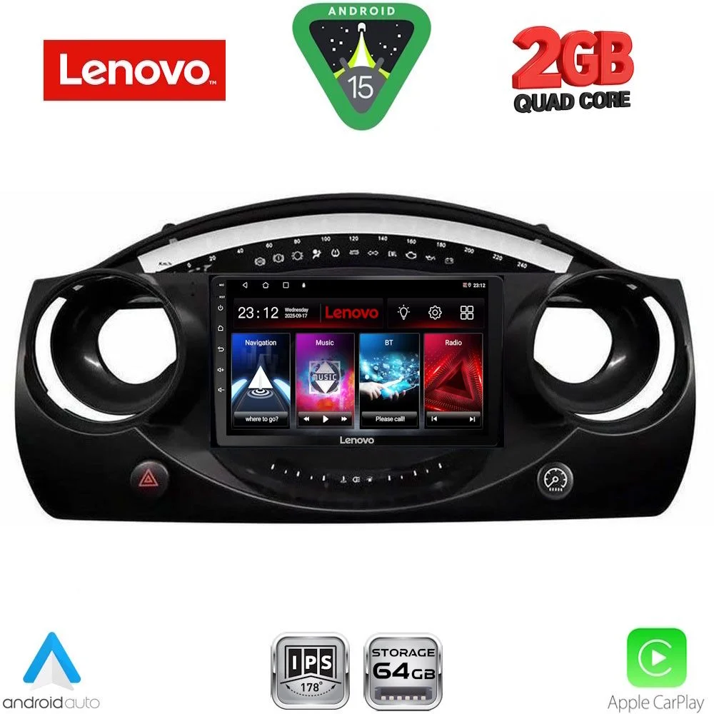 Φωτογραφία προϊόντος: LENOVO LVD 2063_CPA (9inc) MULTIMEDIA TABLET for MINI COOPER (R50-R52-R53) mod. 2000-2006