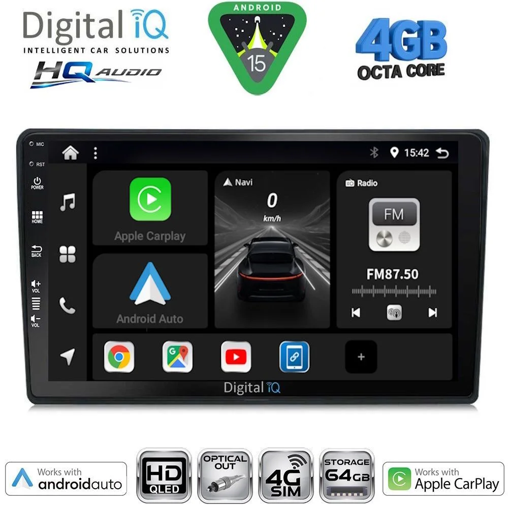 Φωτογραφία προϊόντος: DIGITAL IQ BXK 19086_CPAA (10inc) MULTIMEDIA TABLET for CITROEN C4 - DS4 mod. 2018-2025