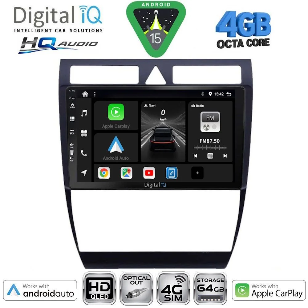 Φωτογραφία προϊόντος: DIGITAL IQ BXK 19006_CPAA (9inc) MULTIMEDIA TABLET for AUDI A6 mod. 1998-2005