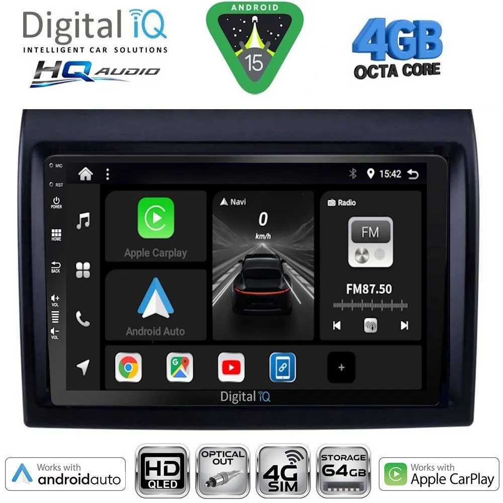 Φωτογραφία προϊόντος: DIGITAL IQ BXK 19140_CPAA (9inc) MULTIMEDIA TABLET for FIAT DUCATO mod. 2006-2011