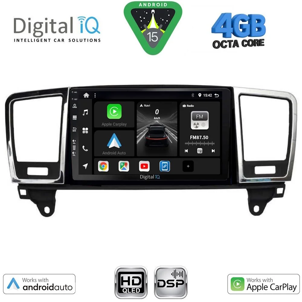 Φωτογραφία προϊόντος: DIGITAL IQ BXF 16415_CPAA (9inc) MULTIMEDIA TABLET for MERCEDES ML (W166) - GL (X166) mod. 2011-2019