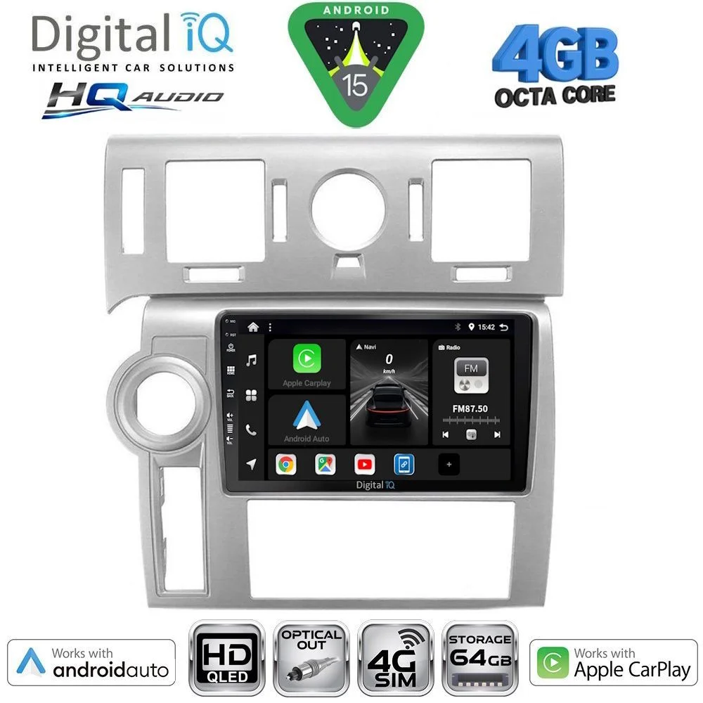 Φωτογραφία προϊόντος: DIGITAL IQ BXK 19216_CPAA (9inc) MULTIMEDIA TABLET for HUMMER H2 mod. 2008-2009