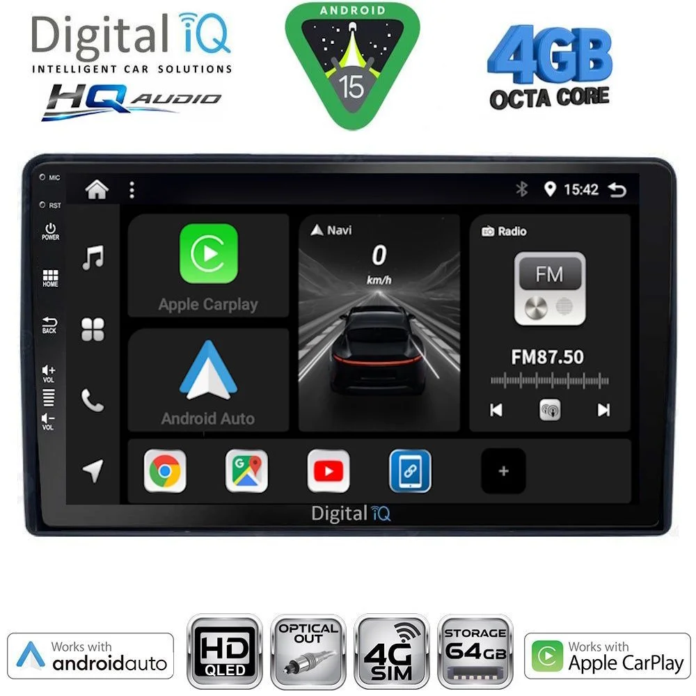 Φωτογραφία προϊόντος: DIGITAL IQ BXK 19081_CPAA (9inc) MULTIMEDIA TABLET for CITROEN – PEUGEOT mod. 2008-2018