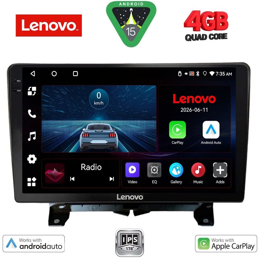 Φωτογραφία προϊόντος: LENOVO LVE 8332_CPAA (9inc) MULTIMEDIA TABLET for LAND ROVER DISCOVERY 3 - RANGE ROVER SPORT mod. 2004-2009