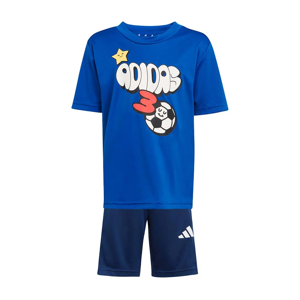 Φωτογραφία προϊόντος: adidas Sportswear Kids Training Essentials Fun Print Sports Set Μπλε JL8673 (adidas Sportswear)