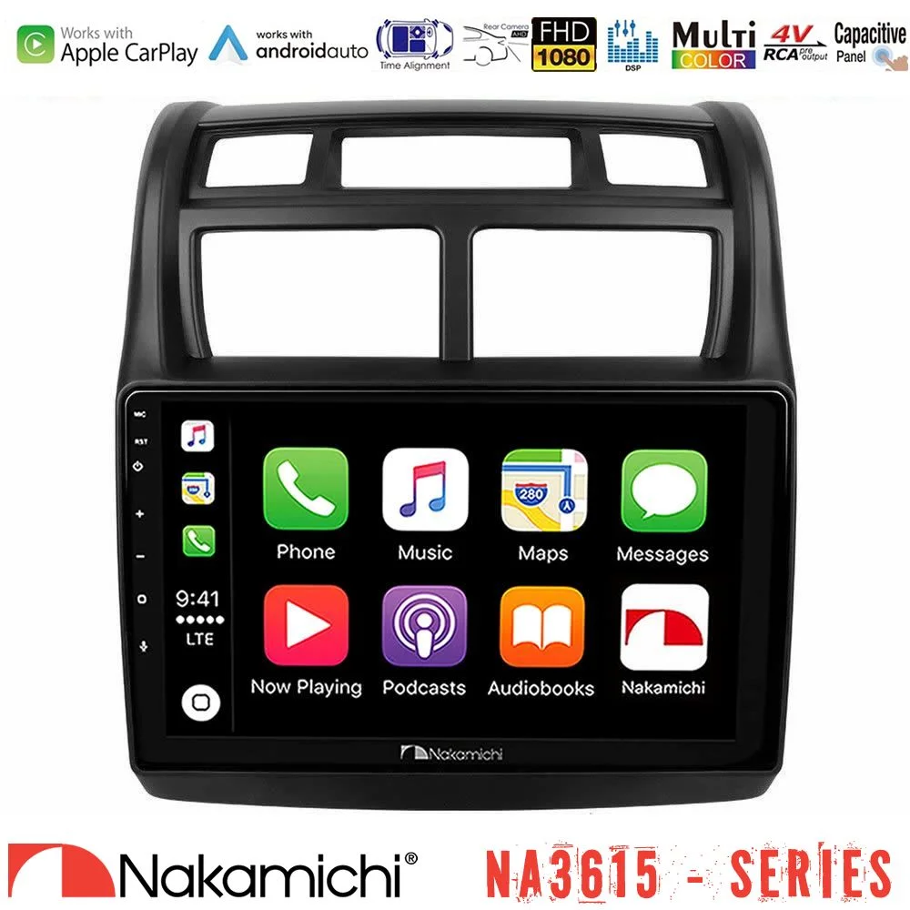 Φωτογραφία προϊόντος: Nakamichi NA3615 Series Με Wireless Carplay & Android Auto Kia Sportage 2008-2011 Media Station Tablet 9