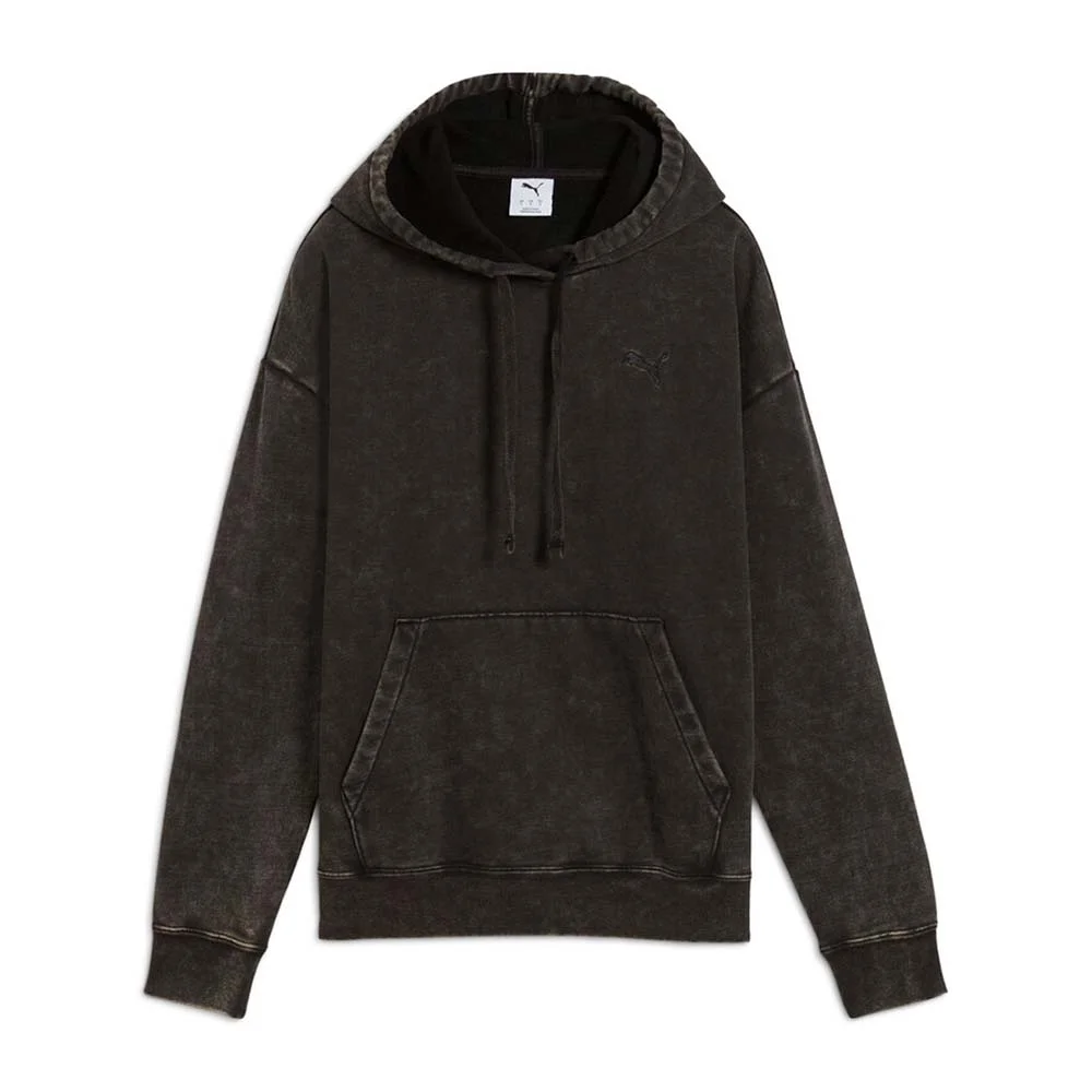 Φωτογραφία προϊόντος: Puma Women's Essentials Elevated Relaxed Washed Hoodie Μαύρο 688103-01 (Puma)