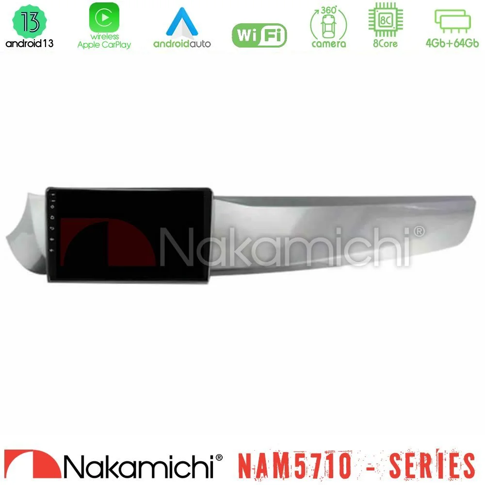 Φωτογραφία προϊόντος: Nakamichi NAM5710 Series 8Core Android13 4+64GB Alfa Romeo Giulietta 2010-2014 Navigation Multimedia Tablet 9