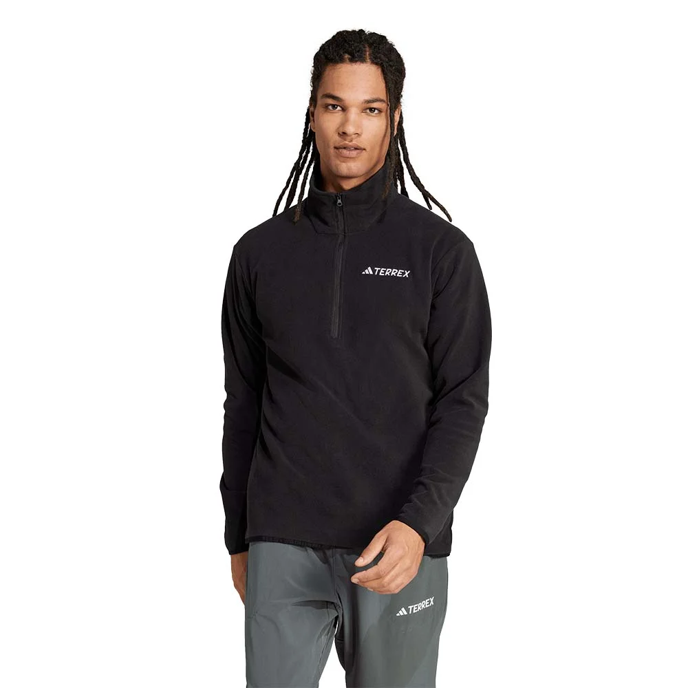 Φωτογραφία προϊόντος: adidas Performance Men's Terrex Multi Essentials Half-Zip Fleece Jacket Μαύρο JP0783 (adidas Performance)