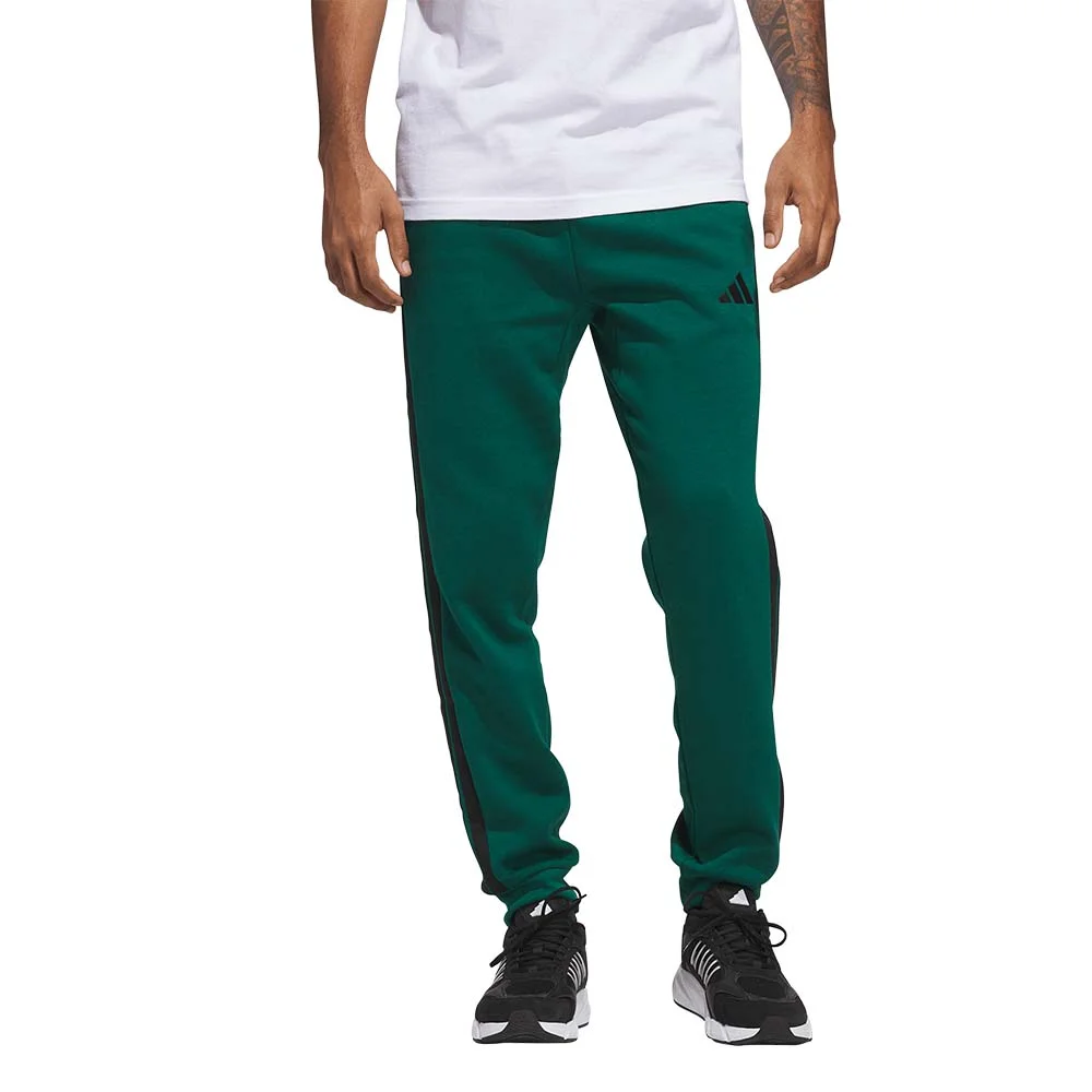 Φωτογραφία προϊόντος: adidas Sportswear Men's 3Stripes Fleece Tapered Cut Pant Πράσινο JD1860 (adidas Sportswear)